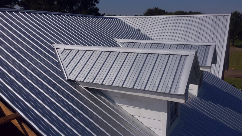 standing seam metal roof modern
